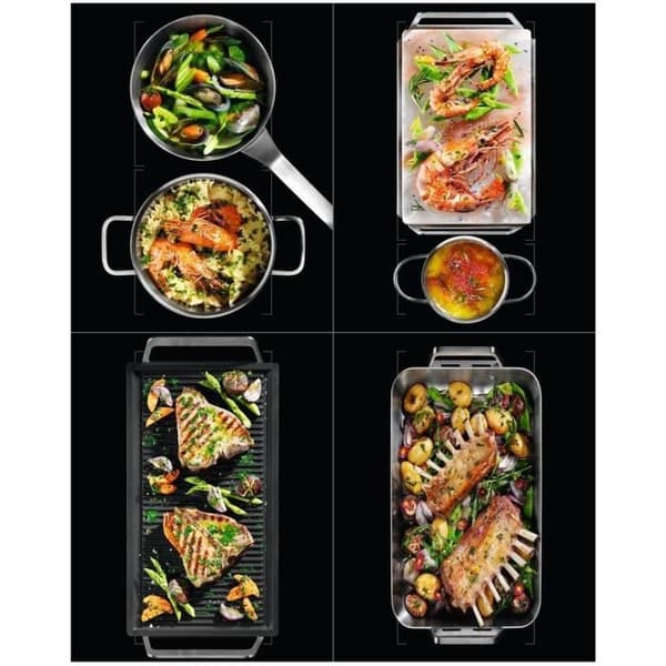 ELECTROLUX Induktionshäll - 4 zoner - Modulära zoner - FlexiBridge® Series 600 - Chef läge - L60 x P52 - EIV654