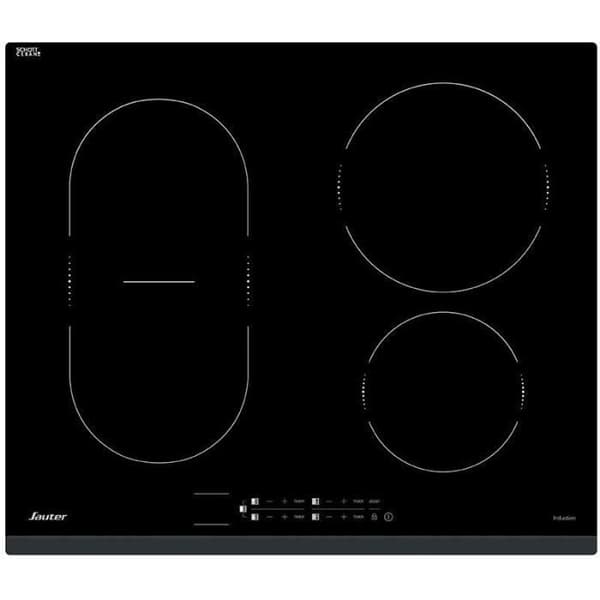 Induktionshäll - SAUTER - 4 brännare - 60 cm - SPI6466B Sort