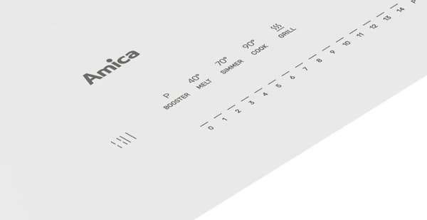 Induktionshäll Amica PIDH6141PHTSUN 3.0 vit