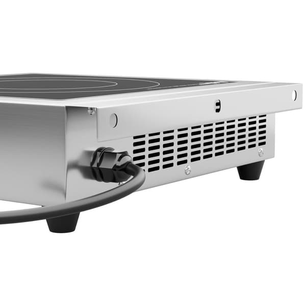 Bärbar induktionsspis, 1 kokzon, dia. 28 cm LCD 3500 W