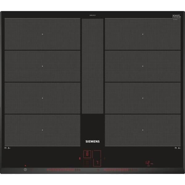 Induktionshäll - SIEMENS - IQ700 - 4 brännare - 60 cm - Svart - Dual LightSlider