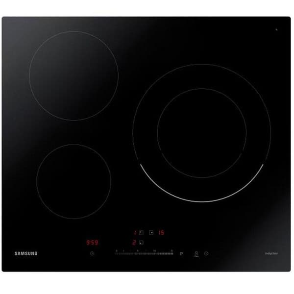Bord / Induktionshäll SAMSUNG NZ63R3727BK - 3 brännare Svart