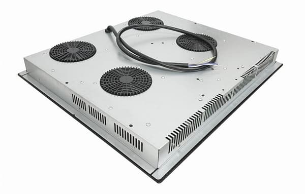 Induktioliesi LI-A23511 4 aluetta 7400 W Musta
