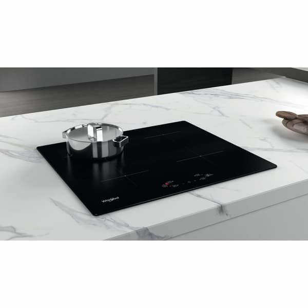 Whirlpool WS Q2160 NE Svart Inbyggd 59 cm Zoninduktionshäll 4 zon(er)