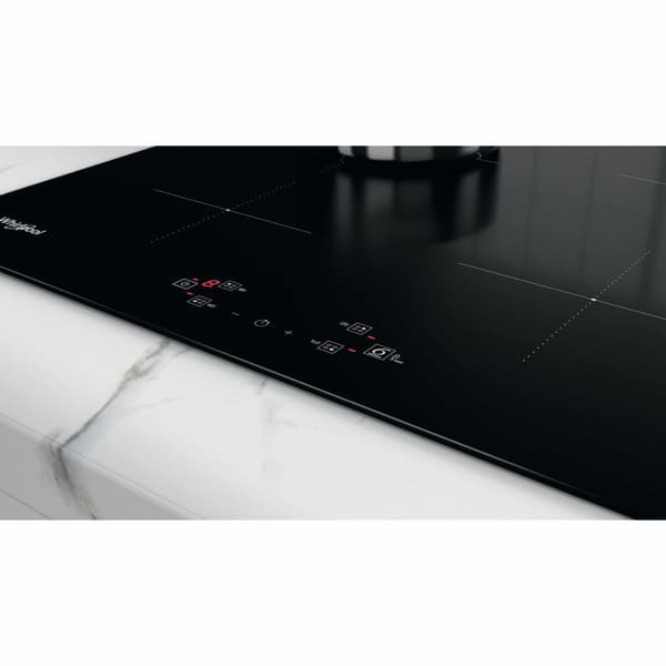 Whirlpool WS Q2160 NE Svart Inbyggd 59 cm Zoninduktionshäll 4 zon(er)