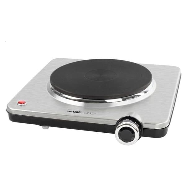 Clatronic EKP3788E Enkel rostfri häll