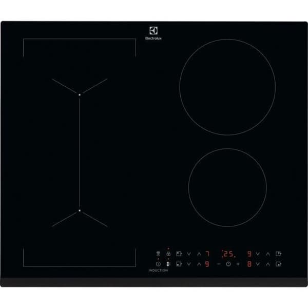 Induktionshäll - Electrolux - LIV63431BK - Svart - Härdat glas - 59 cm Svart