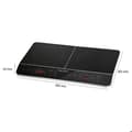 Miniatyrbild 6 av 6: ProfiCook PC-DKI 1067 Dubbel induktionshäll 3500 W Svart