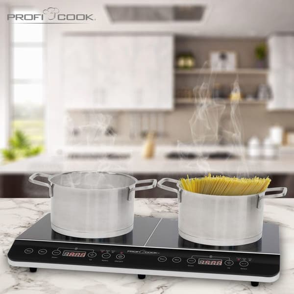 ProfiCook PC-DKI 1067 Dubbel induktionshäll 3500 W Svart