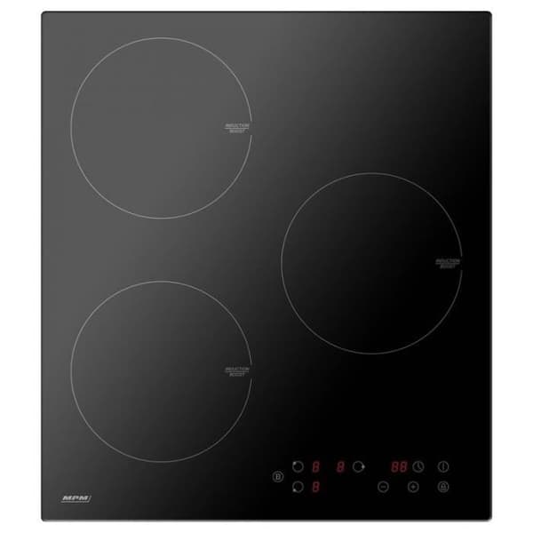 Induktionshäll - MPM - 45-IM-14 - Svart - Härdat glas - 59 cm