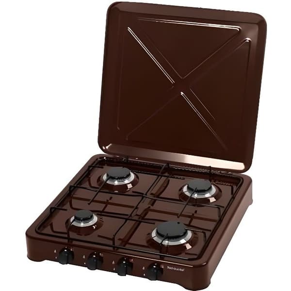 RAVANSON K-04BR spis - 4 gasspisser - färg brun