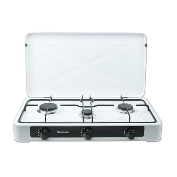 Ravanson Gasspis 3 brännare K-03T - 5902230901414 Svart, Vit