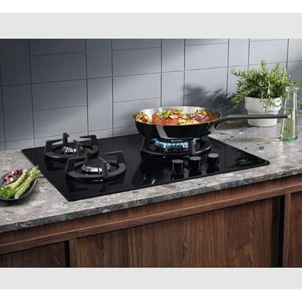 Gasolhäll - ELECTROLUX - KGE6633NOK - 60 cm - 3 zoner - Wokzon - Frontreglage