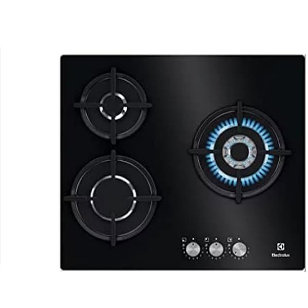 Gasolhäll - ELECTROLUX - KGE6633NOK - 60 cm - 3 zoner - Wokzon - Frontreglage