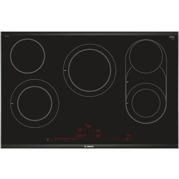 Keramisk kokplatta - Bosch - PKM875DP1D - Inbyggd - Svart - Touch - 5 kokzoner