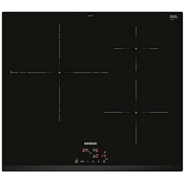 Induktionshäll - SIEMENS - EH631BDB6E - 60 cm - 3 zoner - EasyTouch fram Svart