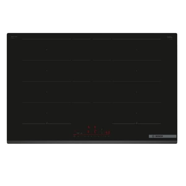 Induktionshäll - BOSCH - 4 brännare - 52,2 x 80,2 x 5,1 cm - PXY83KHC1E - Svart musta