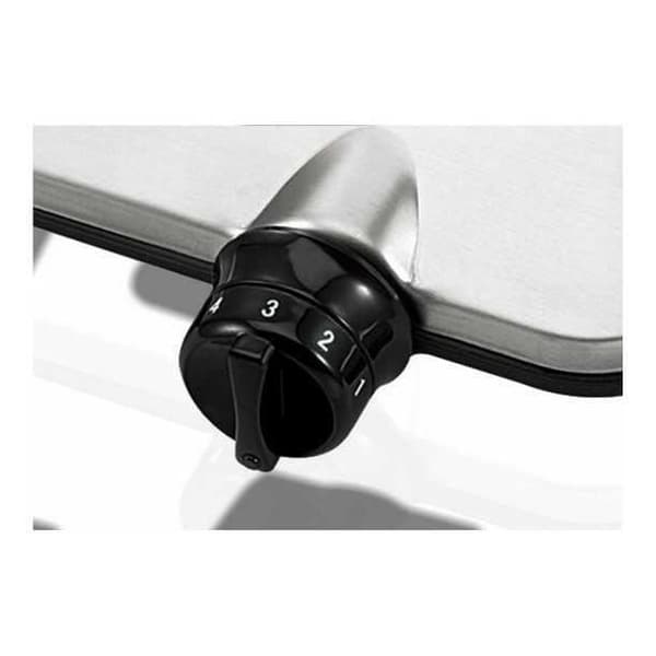 Elektrisk Platta - Haeger - Top Skiva - Rostfritt Stål - 1 Spis - 1500W