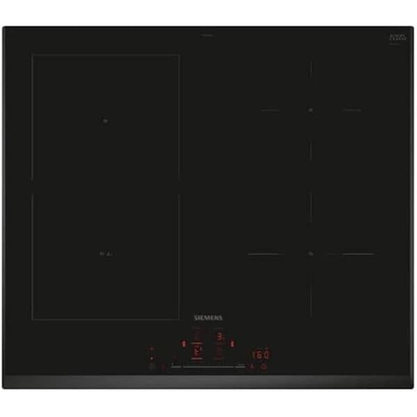 Induktionshäll - SIEMENS - ED651HSC1E - 3 zoner Flexinduction - 59,2 cm - Svart Svart