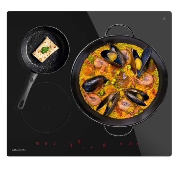 Induktionshäll - Cecotec - Bolero Squad I 3600 - 3 zoner - 7400 W - Svart