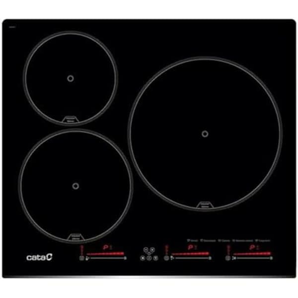 Induktionshäll - CATA - INSB6003E2BK - 60 cm - 7100 W - Flerfärgad
