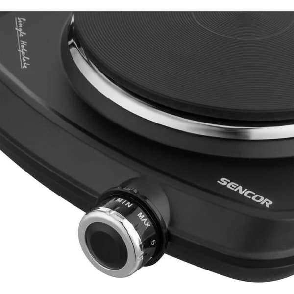 Elhäll - SENCOR - SCP 1504BK-EUE4 - 1500 W - 1 brännare - Svart