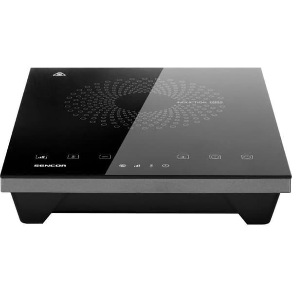 Induktionshäll - SENCOR - SCP 3601GY - 2000 W - 1 brännare - Svart