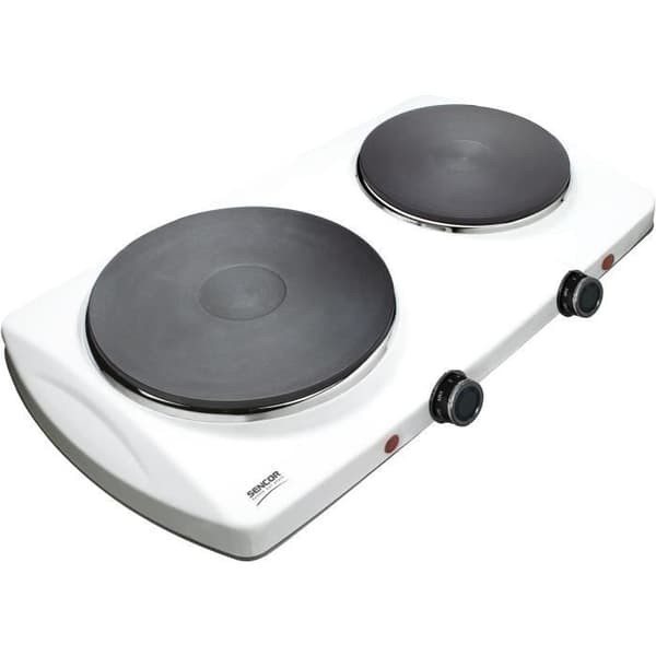 Elhäll - SENCOR - SCP 2253WH-EUE4 - 2500 W - 2 brännare - Vit