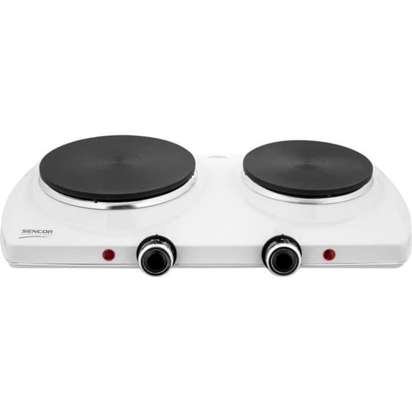 Elhäll - SENCOR - SCP 2253WH-EUE4 - 2500 W - 2 brännare - Vit