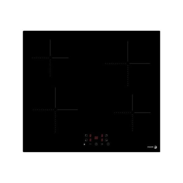 Glaskeramisk spishäll - FAGOR - FTV460C - 4 Hilight-zoner - 6000 W - 9 effektlägen