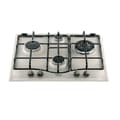 Miniatyrbild 1 av 4: Hotpoint PC 640 T (AV) R -HA gasspis, emaljerad, svart/brons/havregryn, 4 brännare - 8850 W
