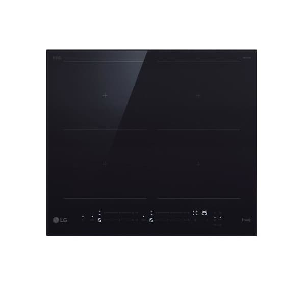 Lg Induktionshäll 60cm 4 brännare 7400w svart - CBIZ2437B Svart