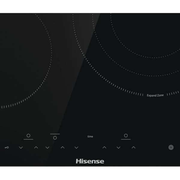 HISENSE keramikhäll - 3 brännare inklusive en 29,5 cm kokzon - E6322C