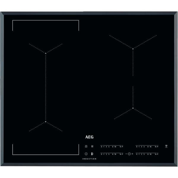 Induktionshäll AEG IKE64441FB - 4 matlagningszoner - Bridge-funktion - Svart Svart