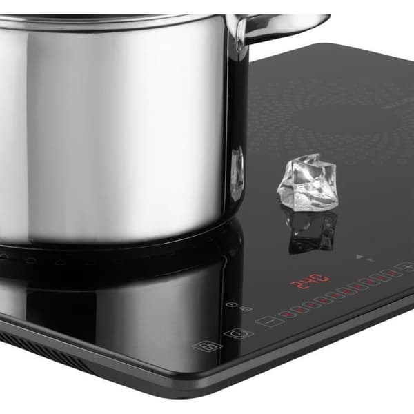 Induktionshäll - SENCOR - SCP 4501BK - 3400 W - 2 brännare - Ultratunn - Svart