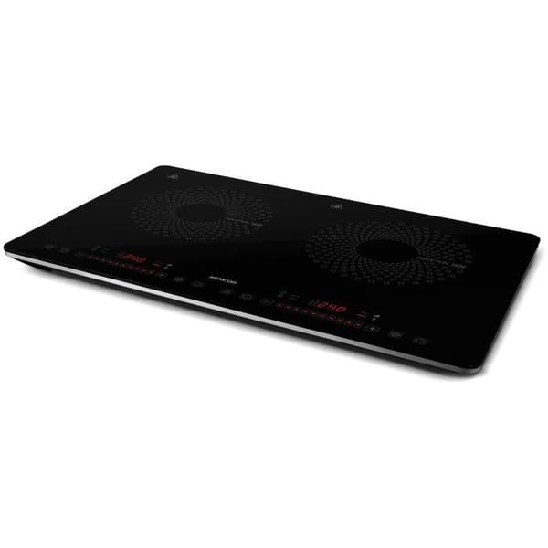 Induktionshäll - SENCOR - SCP 4501BK - 3400 W - 2 brännare - Ultratunn - Svart