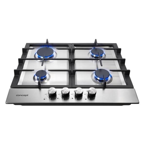 Koncept PDV4560, Integrerad, Gasspis, Rostfritt stål, Svart, Rostfritt stål, 1 W, 1,75 W