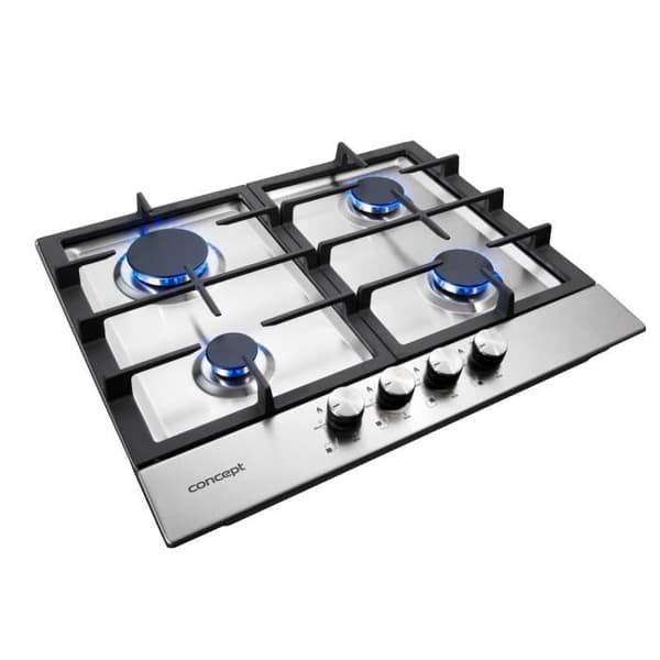Koncept PDV4560, Integrerad, Gasspis, Rostfritt stål, Svart, Rostfritt stål, 1 W, 1,75 W