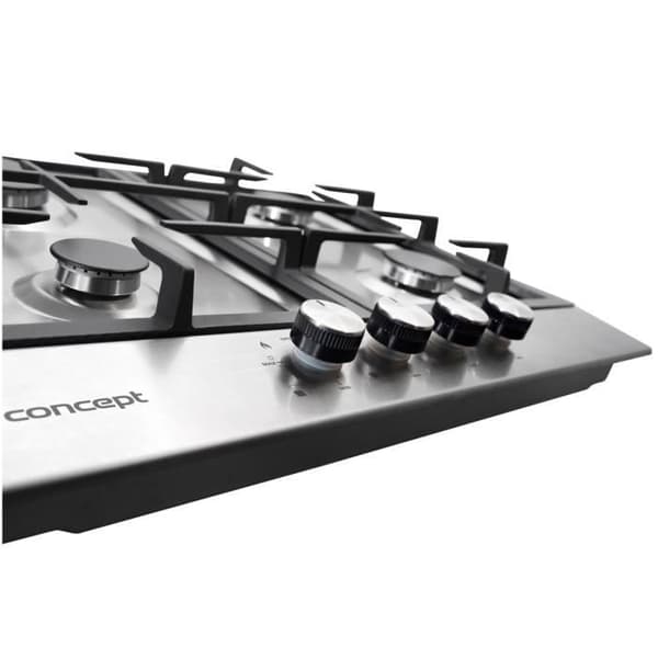 Koncept PDV4560, Integrerad, Gasspis, Rostfritt stål, Svart, Rostfritt stål, 1 W, 1,75 W