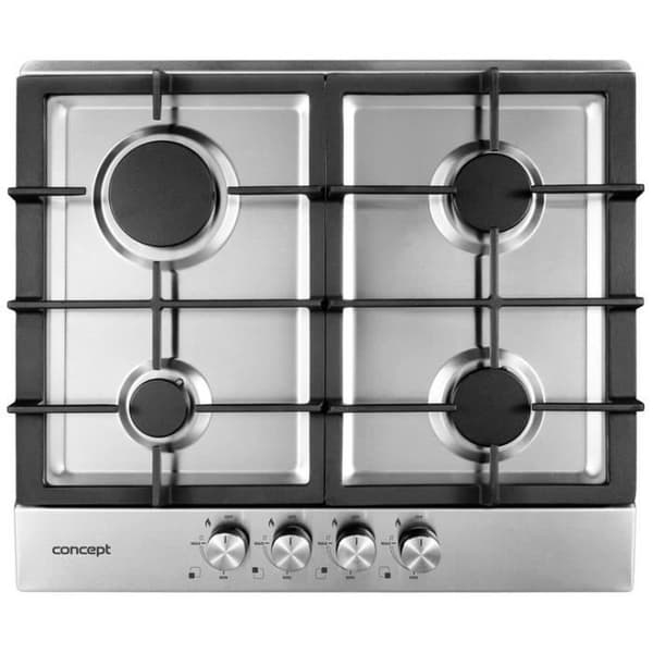 Koncept PDV4560, Integrerad, Gasspis, Rostfritt stål, Svart, Rostfritt stål, 1 W, 1,75 W Svart, Rostfritt stål
