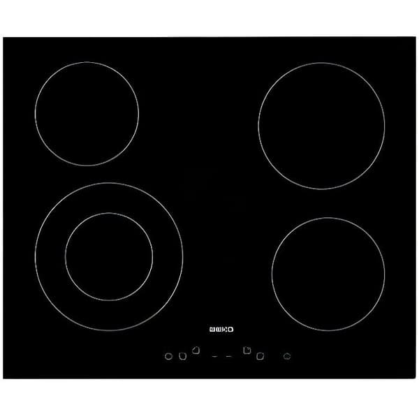 Beko HIC 64401 7756286734 - Induktionshäll i glas - Inbyggd keramikhäll - 6800 W