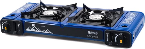 Promis KG400C kogeplade sort, hvid bordplade gas 4 zone(r)