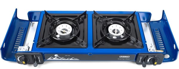 Promis KG400C kogeplade sort, hvid bordplade gas 4 zone(r)