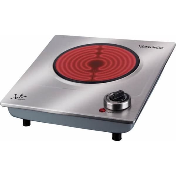 Varmplatta - JATA - V531 - Keramik - Rostfritt stål - 1200 W - 18 cm
