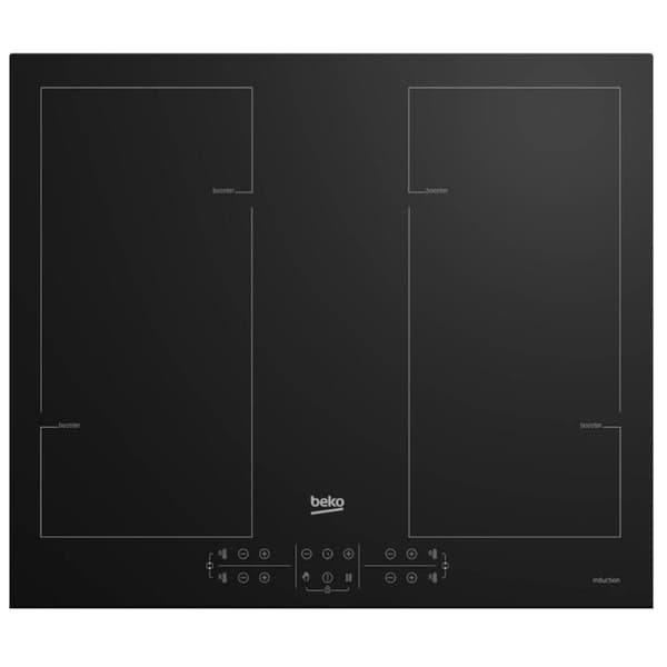 Induktionshäll - BEKO - 4 brännare - 60 cm - HII64206F2MT