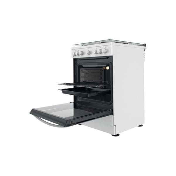 Cuisinière mixte Indesit is67m5pcw fr 1