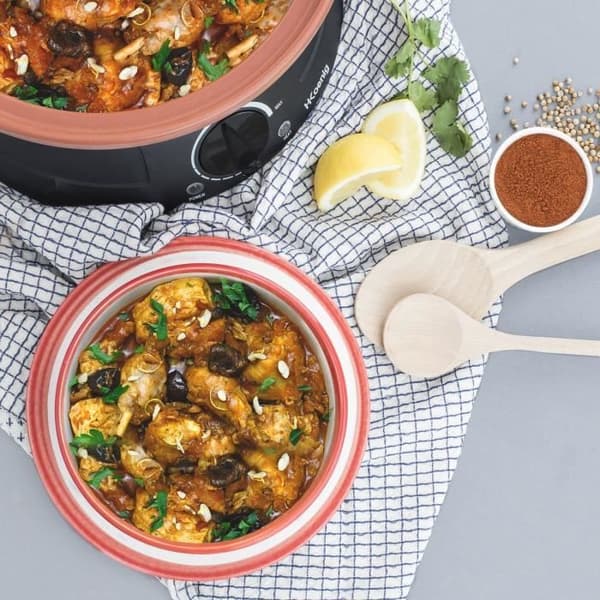 Tajine elektrisk HKOENIG - TAJ3 - Kapacitet 3L - Justerbar temperatur - 300W