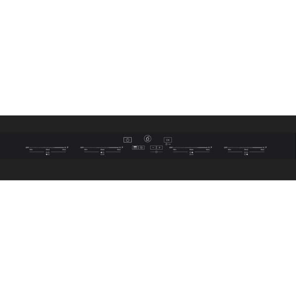 Whirlpool SMO 654 OF/BT/IXL Sort Indbygget 65 cm Zone induktionskogeplade 4 zone(r)