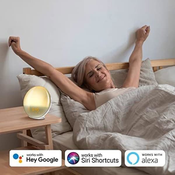 Muvit iO Lamp RGB Light Ambient och Despertador med FM-radio