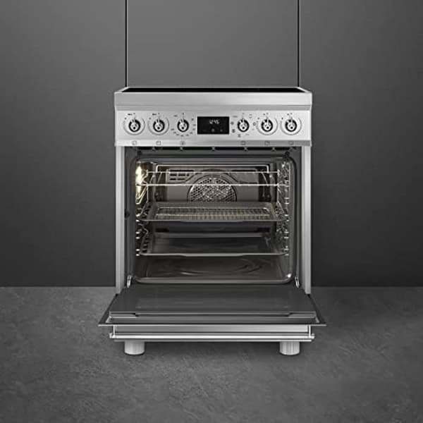 Elspis elektrisk - SMEG - C6IMXM2 - Rostfritt stål - Induktion - Termoventilerad